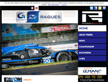 Tablet Screenshot of pierreragues.com